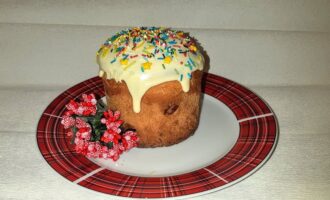 Заварной кулич