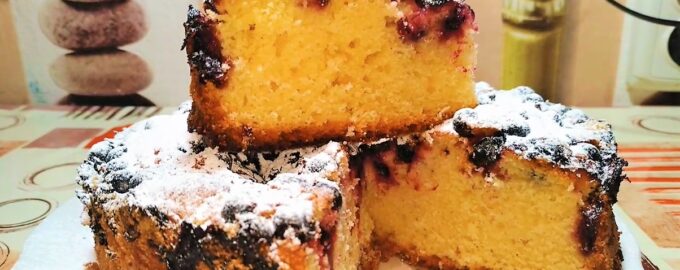 Пудинговый пирог. Вкусная домашняя выпечка