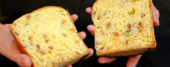 Ленивый кулич вкусный влажный кулич на жидком тесте