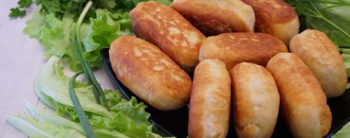 Бездрожжевые пирожки на кефире