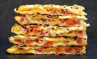 Вкуснятина на завтрак за 15 минут. Быстрый и вкусный рецепт из лаваша