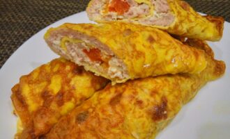 Ленивая бризоль с фаршем