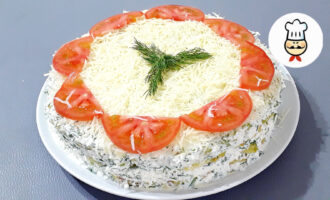 Кабачковый «торт»