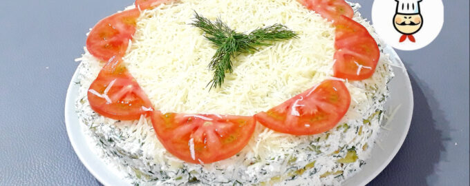 Кабачковый «торт»