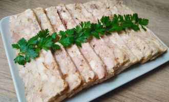 Куриная ветчина без желатина