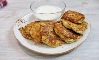 Оладьи из кабачков