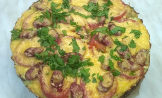 Пицца из кабачков