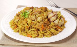 Плов с курицей