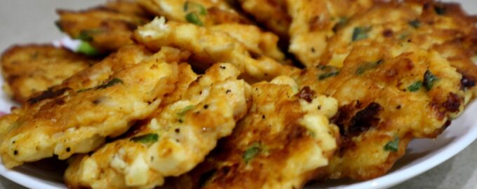 Завтрак из курицы и плавленого сырка