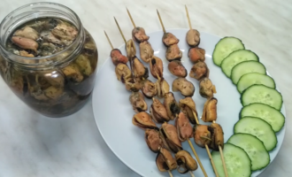 Вкуснейшие маринованные мидии
