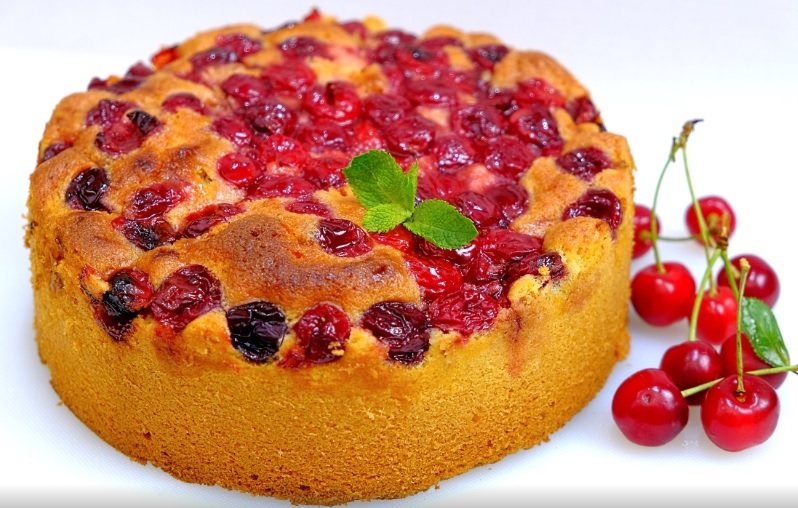 Пирог с вишней картинки