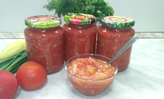Салат "Анкл Бенс" из кабачков на зиму