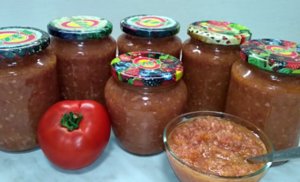 Кабачковая аджика на зиму