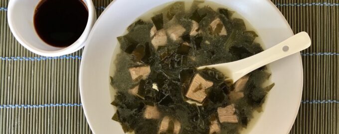 Суп из водорослей