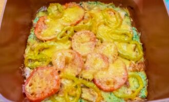 Кабачок с Курицей фаршированный в духовке