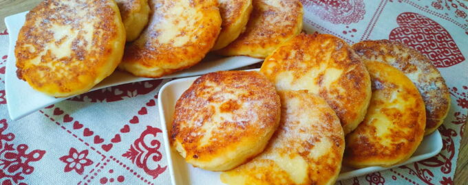 Яблочные сырники