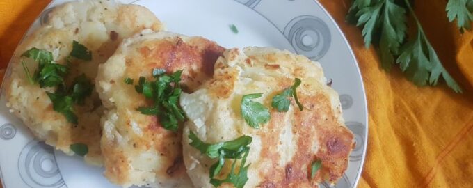Котлеты из картофеля и цветной капусты