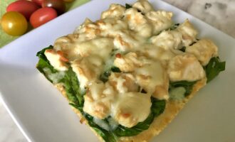 Запеканка из пшена с курицей