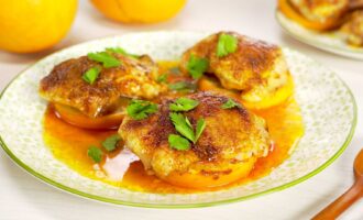 Курица по-мароккански запеченная в духовке