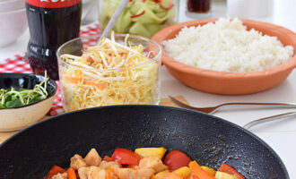 Кисло-сладкая курица