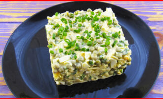 Салат Чайка за 5 минут. Вкусно, быстро и просто.