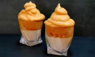 Десерт за 3 минуты из воды и кофе (без сливок и желатина)