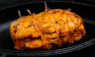 Вместо колбасы на бутерброды! Очень вкусная холодная закуска из куриного филе