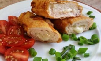 Куриные рулеты в кляре