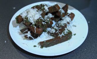 Ржаные гренки с чесноком и сыром