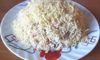 Салат «Русская красавица» с курицей