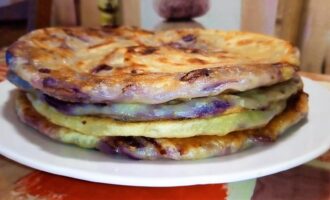 Катлама с луком. Очень вкусные лепешки на сковороде