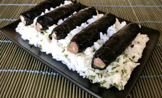 Котлетки с нори в духовке