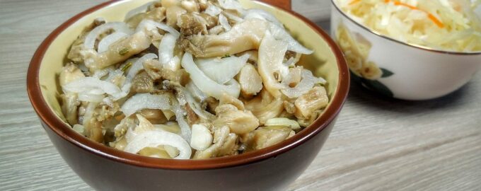 Маринованные грибы по-корейски