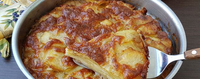 Запеканка из картофеля с сыром