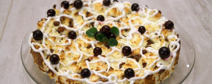 Творожная запеканка без сахара и муки