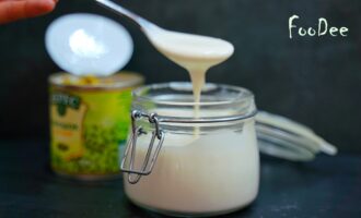 Майонез из горошка без яиц и молока