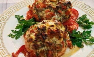 Фаршированное куриное филе