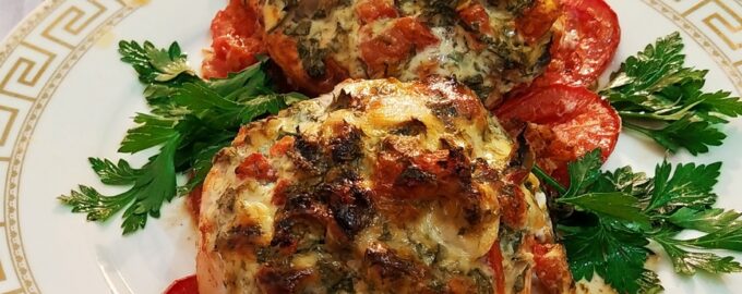 Фаршированное куриное филе