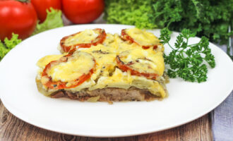 Мясо по-французски