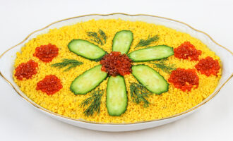 Салат Нежность с куриной грудкой