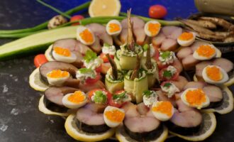Царская закуска с рыбой на праздник