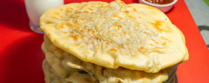 Кавказские хычины с мясом