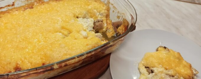 Жульен с курицей и грибами без заморочек!