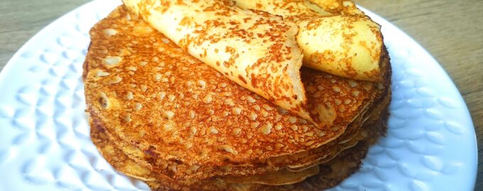Блины на кефире без дрожжей, соды и разрыхлителя