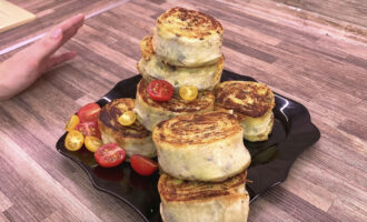 Лаваш с картошкой и грибами. Постный рецепт