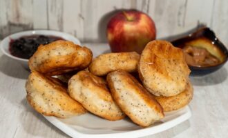 Быстрые постные оладьи с маком
