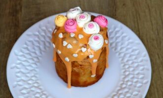 Глянцевая глазурь и украшения для куличей