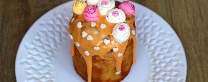 Глянцевая глазурь и украшения для куличей