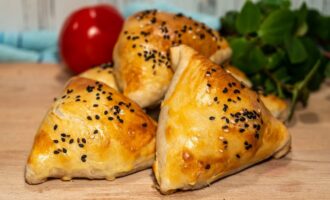 Узбекская сочная самса с мясом