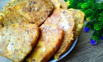 Рыбные гренки